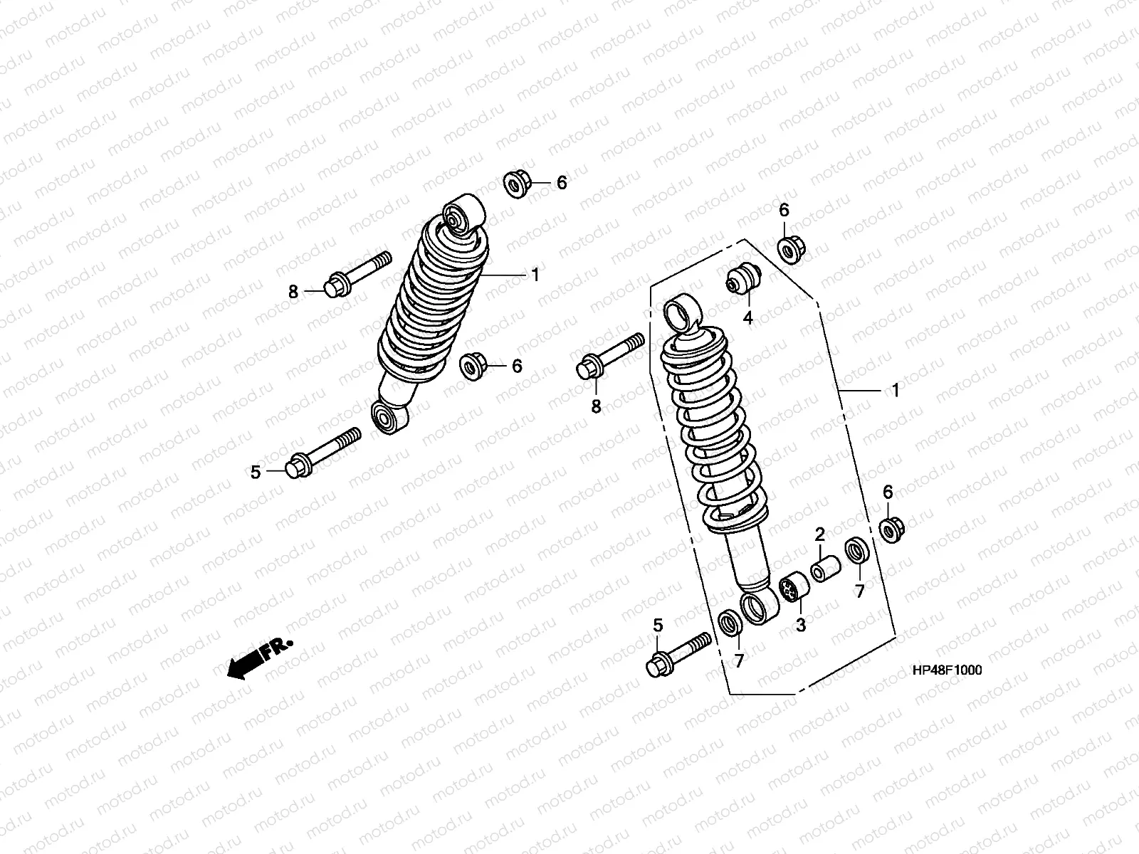F-10 FRONT CUSHION