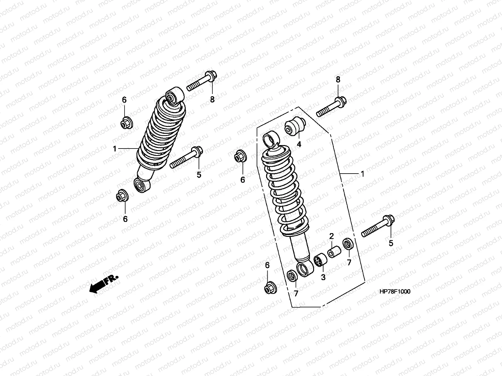 F-10 FRONT CUSHION