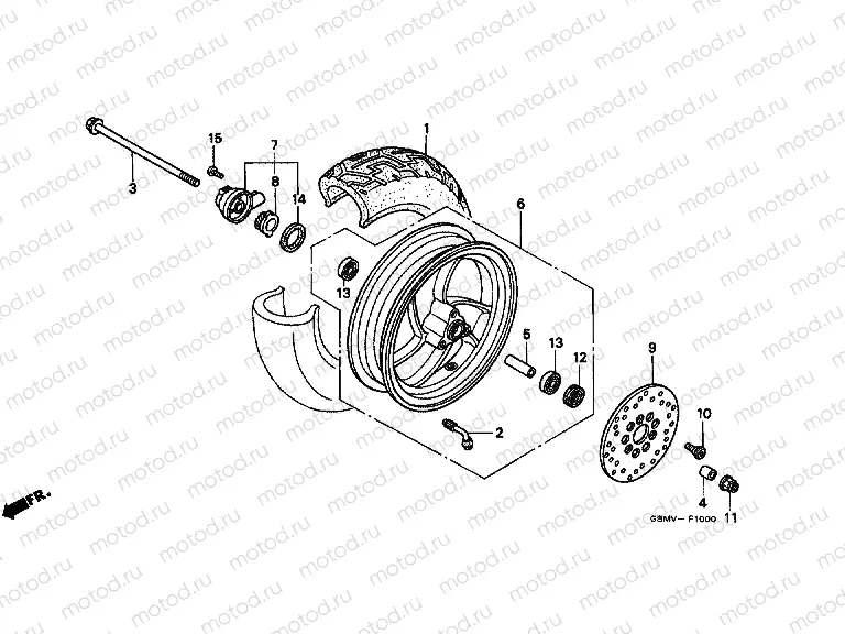 F-10 FRONT WHEEL (1)