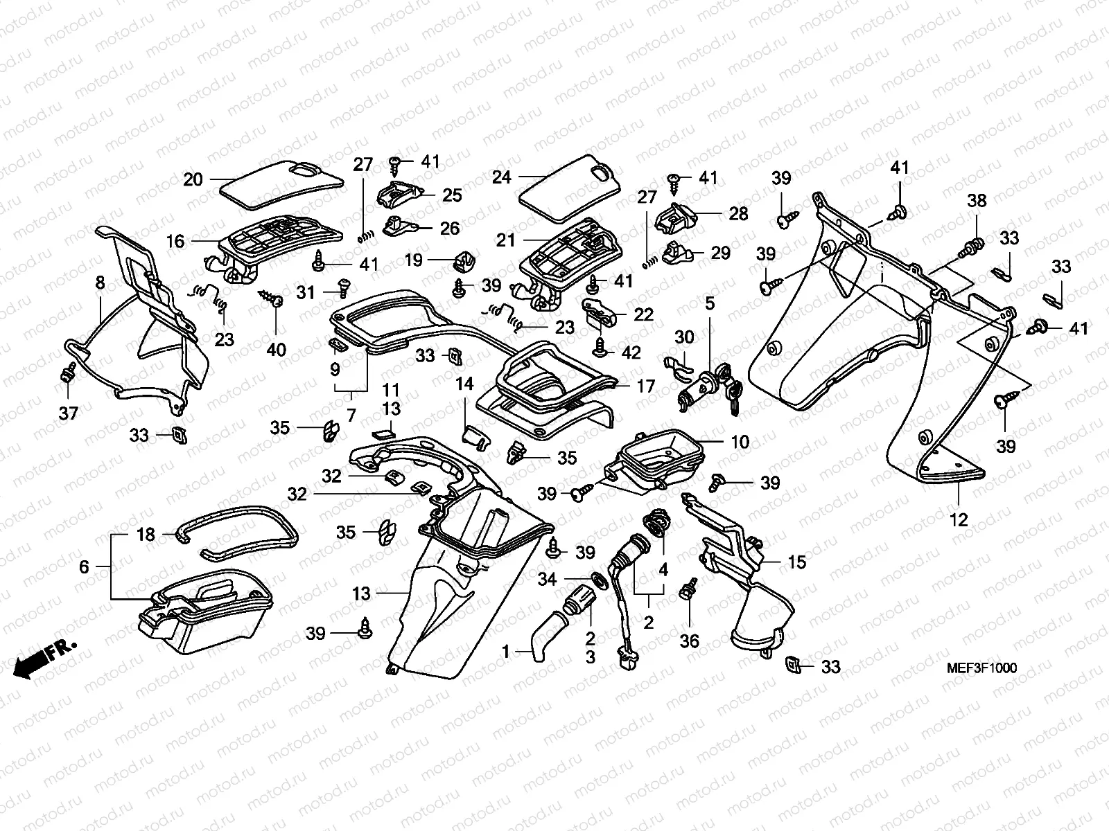F-10 INNER BOX(FJS400D8)