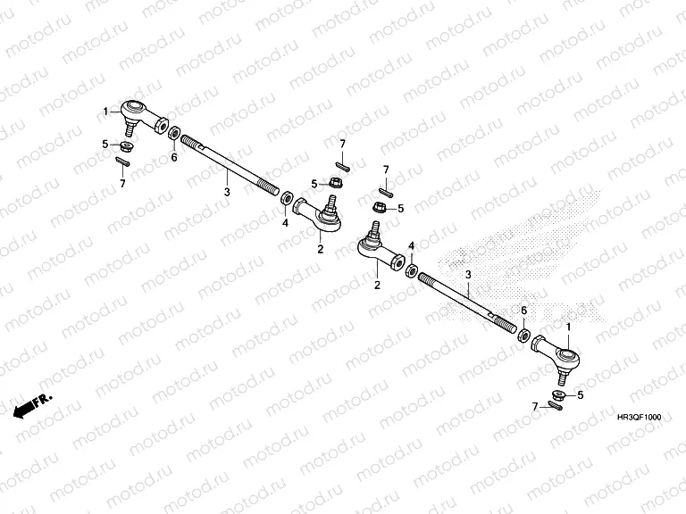 F-10 TIE ROD
