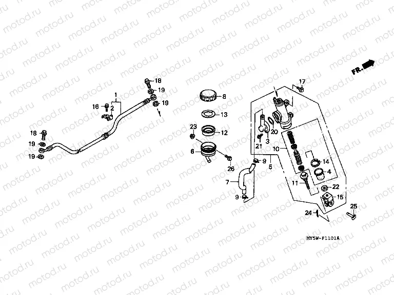 F-11-1 REAR MAIN BRAKE CYLINDER (2)