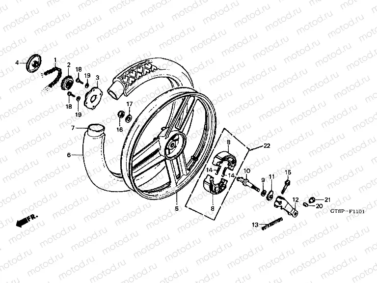 F-11-1 REAR WHEEL (2)