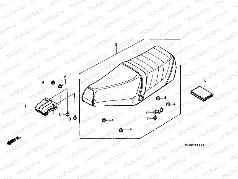 F-11-1 SEAT (B / E / F / H / PO)