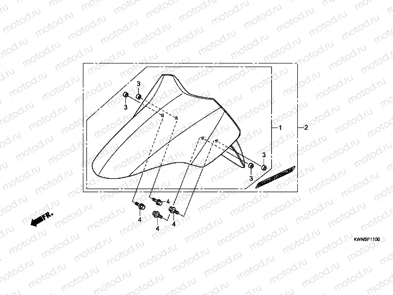 F-11 FRONT FENDER