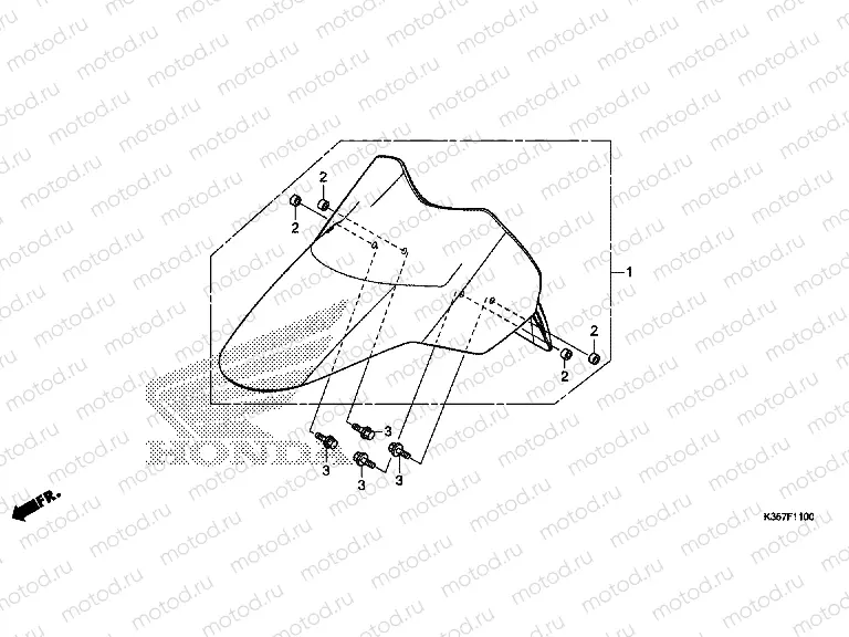 F-11 FRONT FENDER