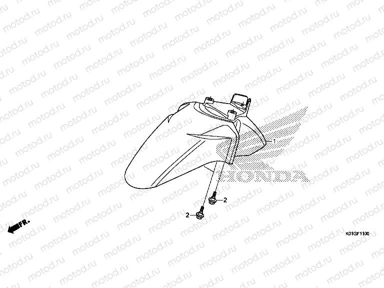 F-11 FRONT FENDER