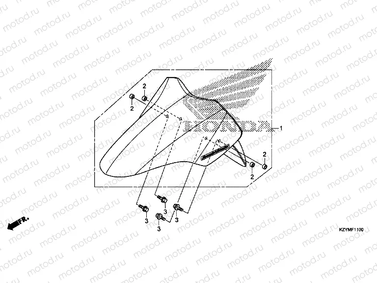 F-11 FRONT FENDER