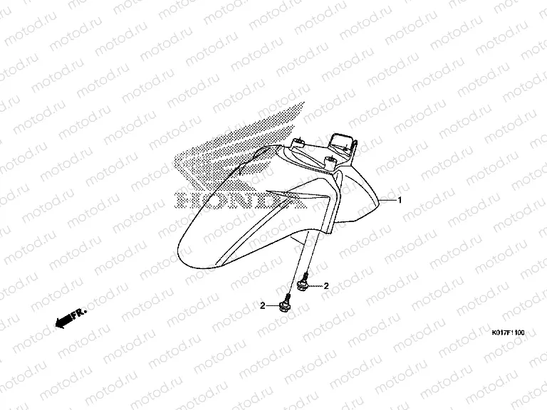 F-11 FRONT FENDER