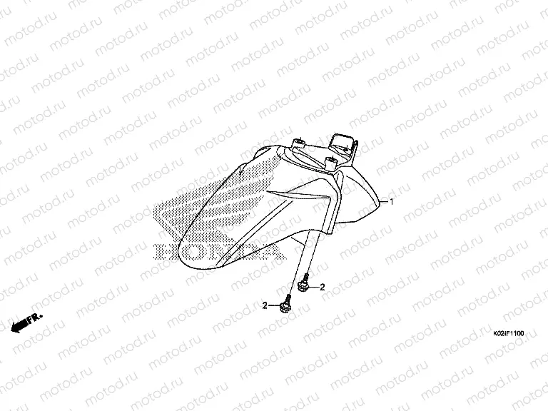 F-11 FRONT FENDER
