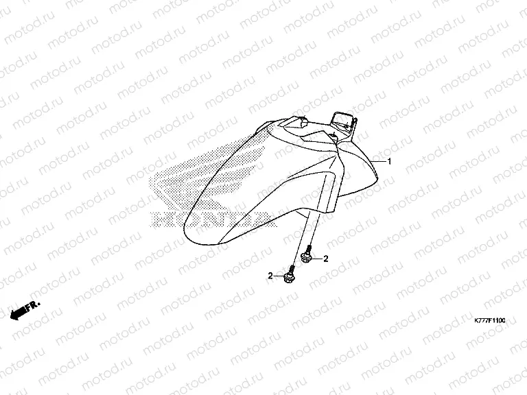 F-11 FRONT FENDER