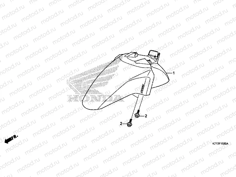 F-11 FRONT FENDER