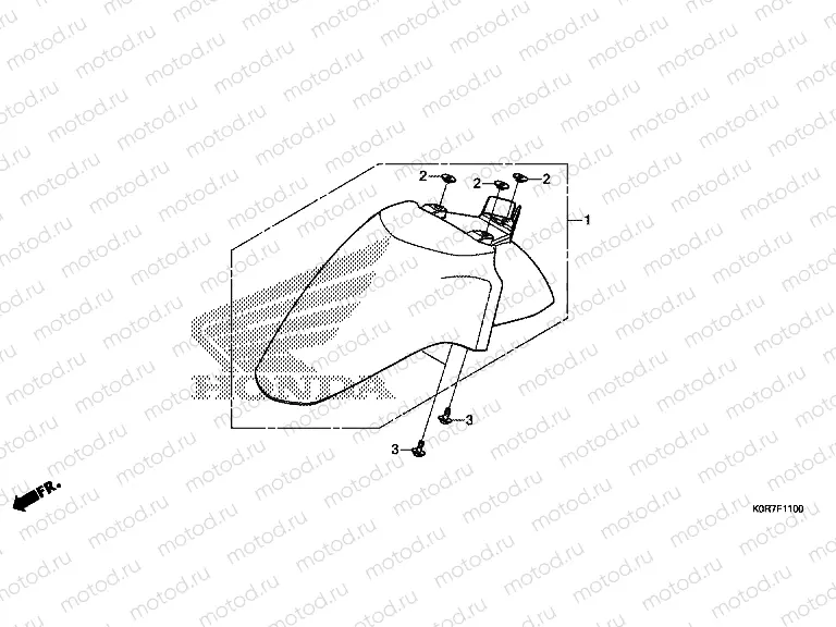 F-11 FRONT FENDER