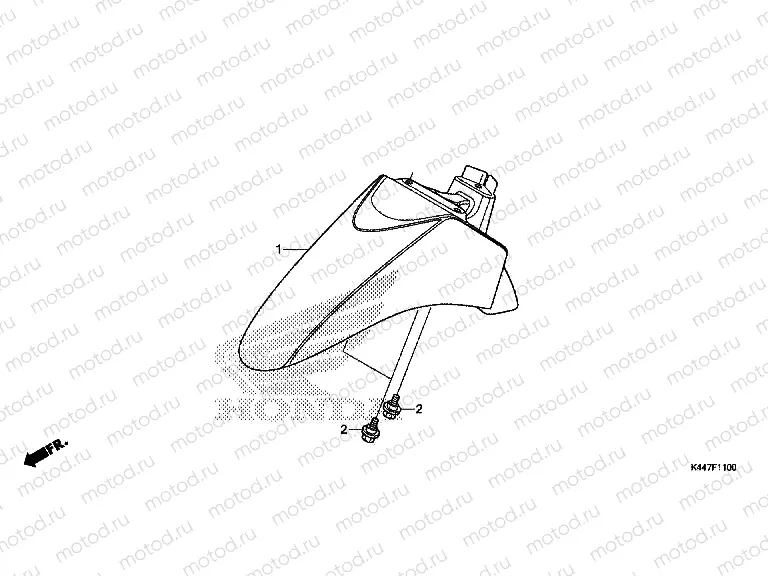 F-11 FRONT FENDER