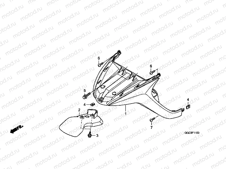 F-11 FRONT FENDER