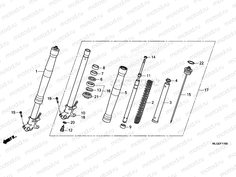 F-11 FRONT FORK (1)