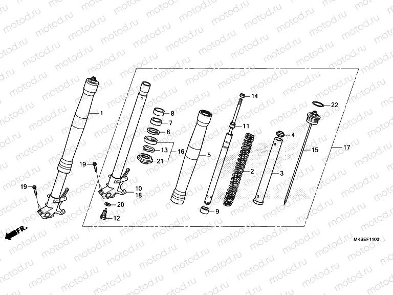 F-11 FRONT FORK
