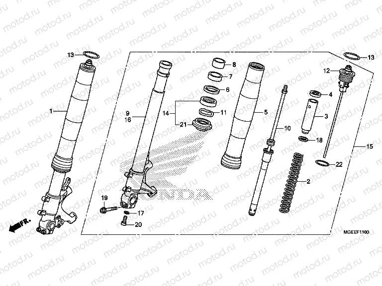 F-11 FRONT FORK