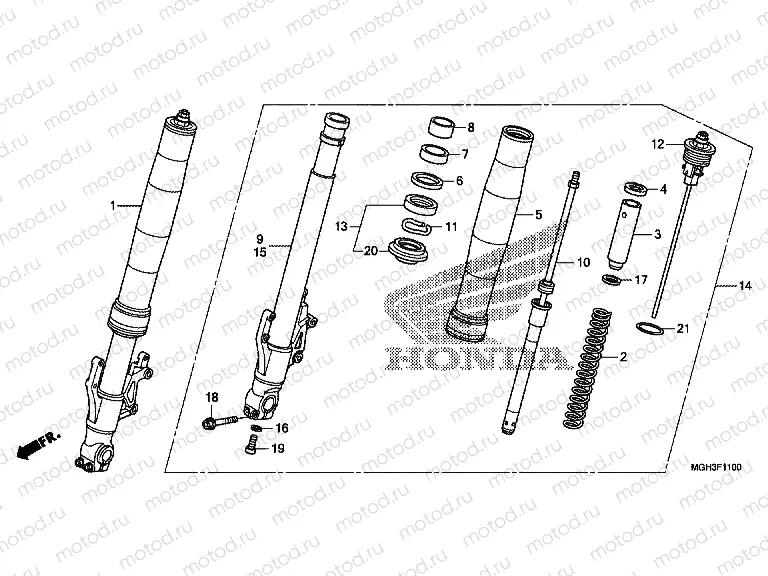 F-11 FRONT FORK