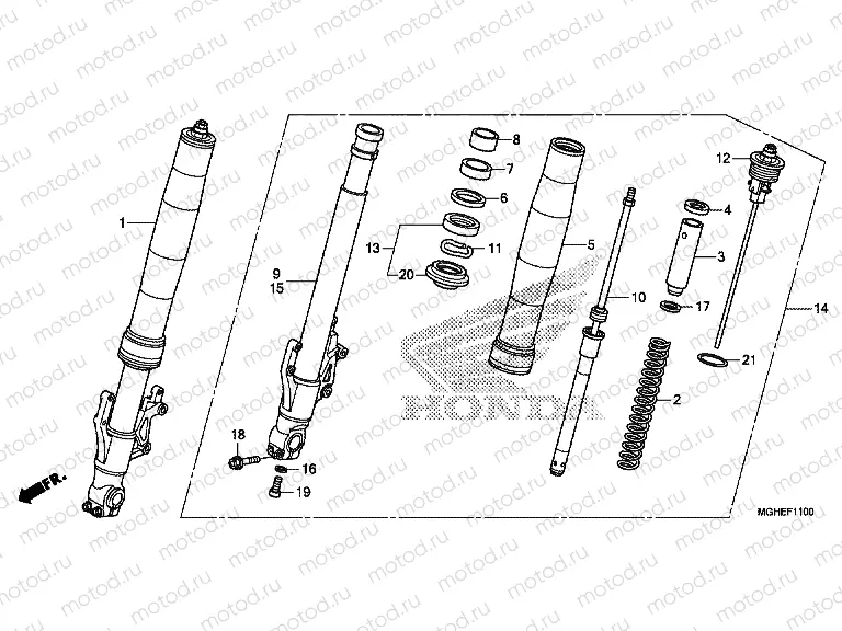 F-11 FRONT FORK