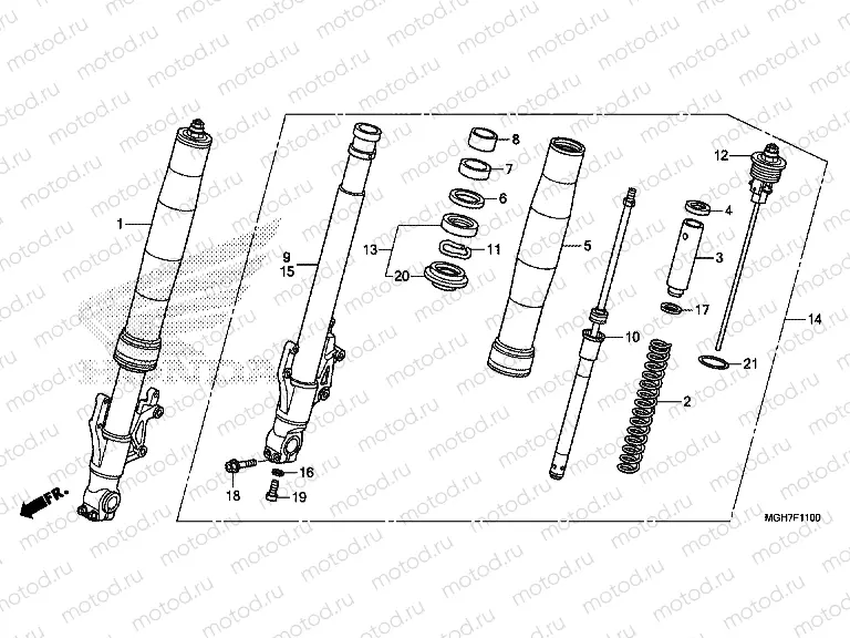 F-11 FRONT FORK