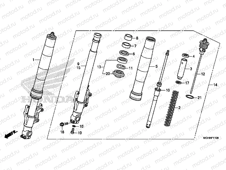 F-11 FRONT FORK