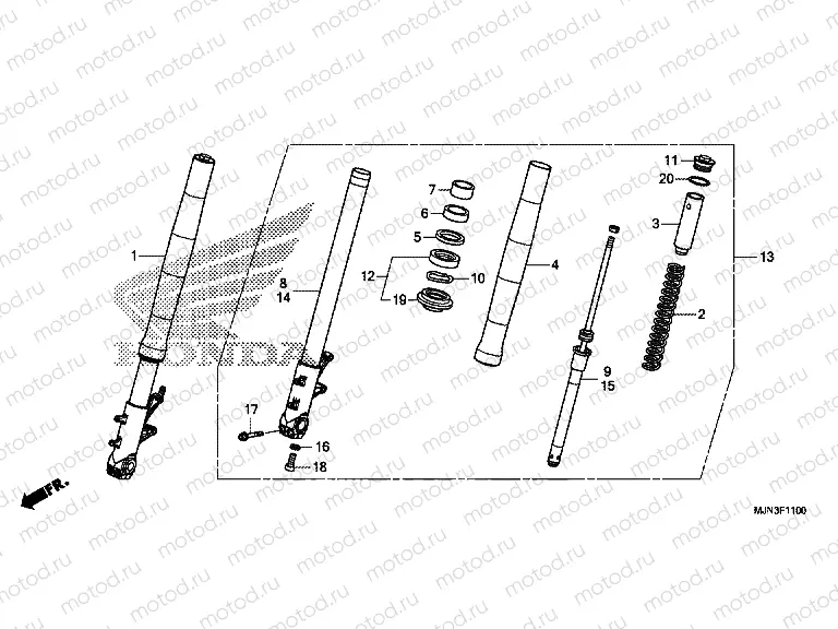 F-11 FRONT FORK