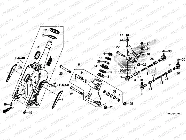 F-11 FRONT FORK
