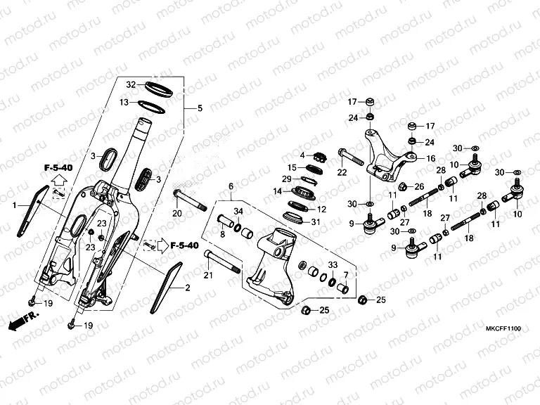 F-11 FRONT FORK