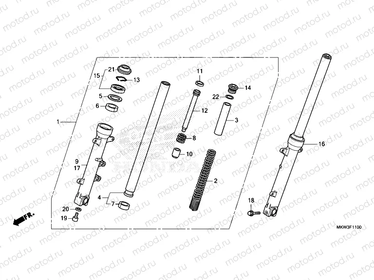F-11 FRONT FORK