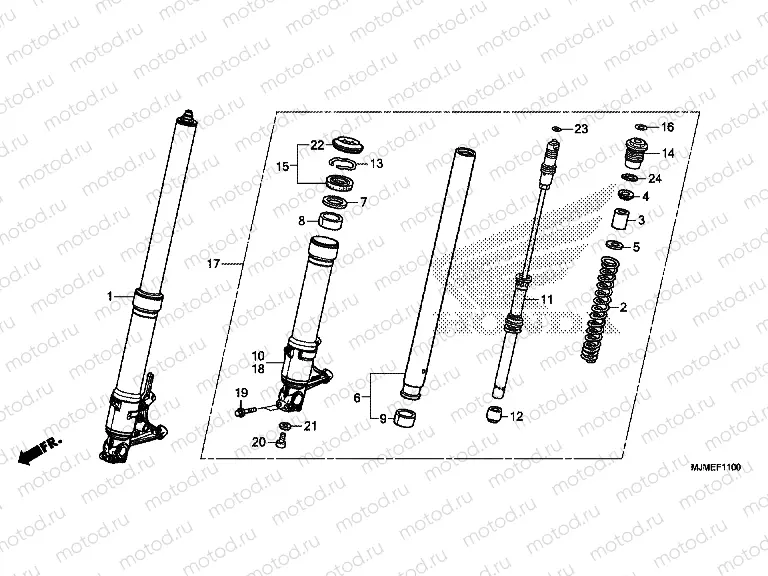 F-11 FRONT FORK