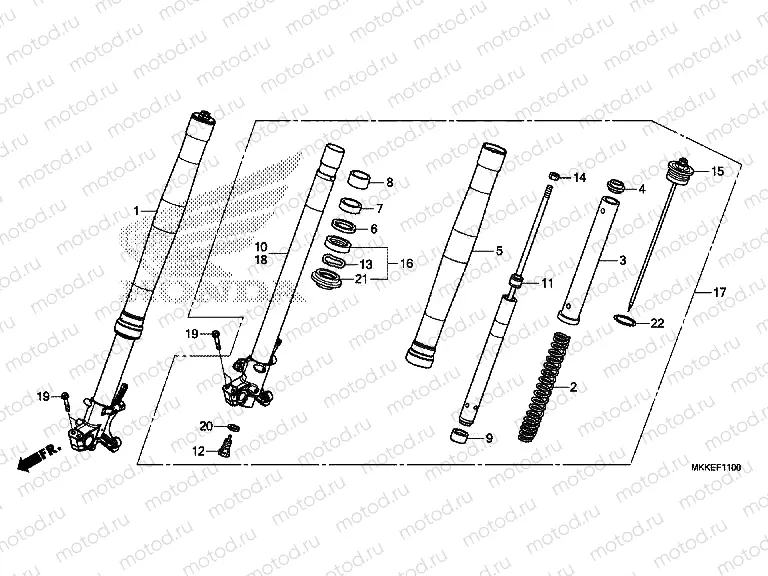 F-11 FRONT FORK