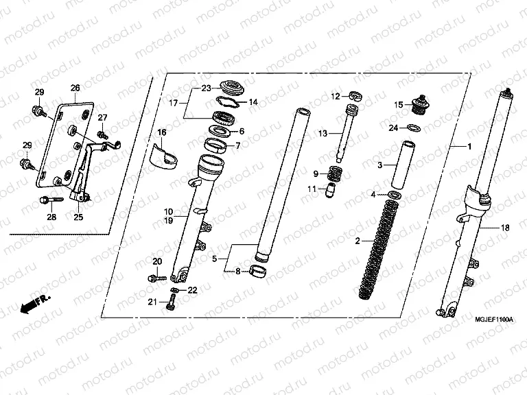F-11 FRONT FORK