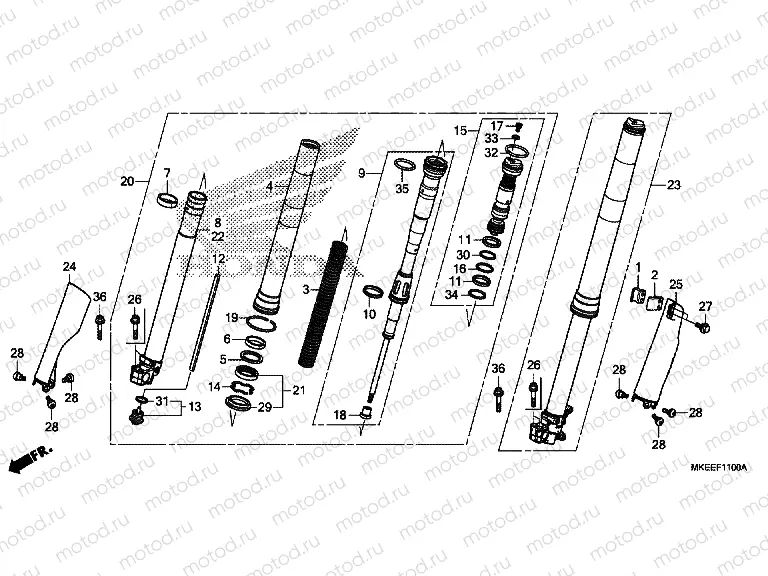 F-11 FRONT FORK