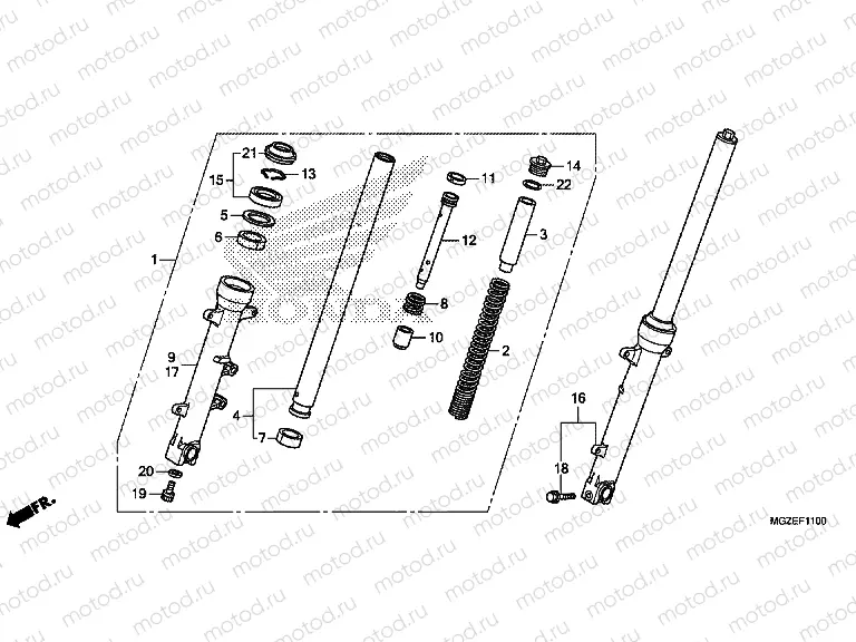 F-11 FRONT FORK