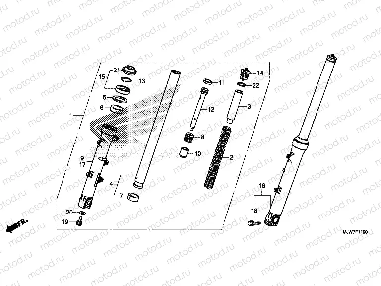 F-11 FRONT FORK
