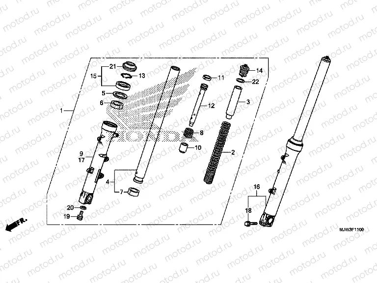 F-11 FRONT FORK