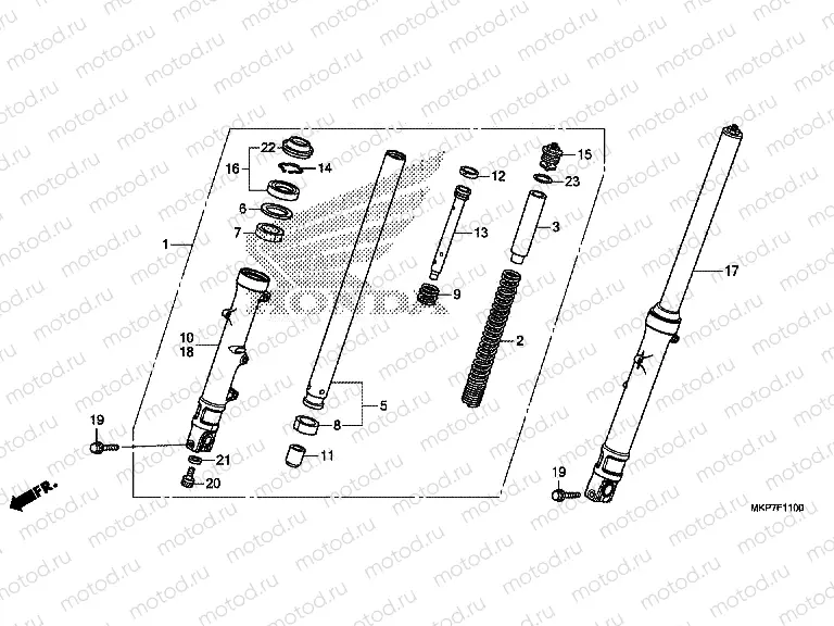 F-11 FRONT FORK