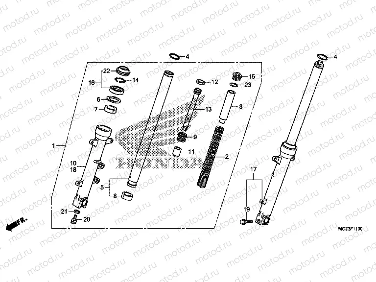 F-11 FRONT FORK