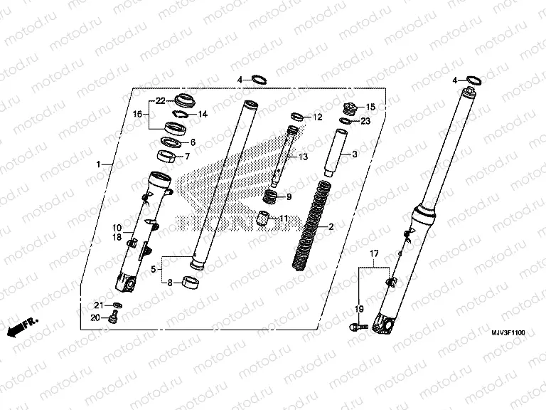 F-11 FRONT FORK