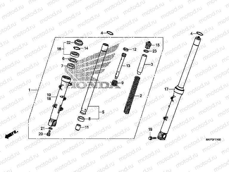 F-11 FRONT FORK