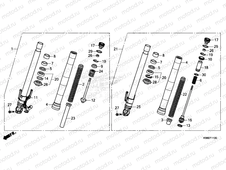 F-11 FRONT FORK