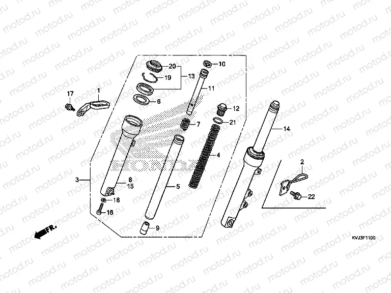 F-11 FRONT FORK
