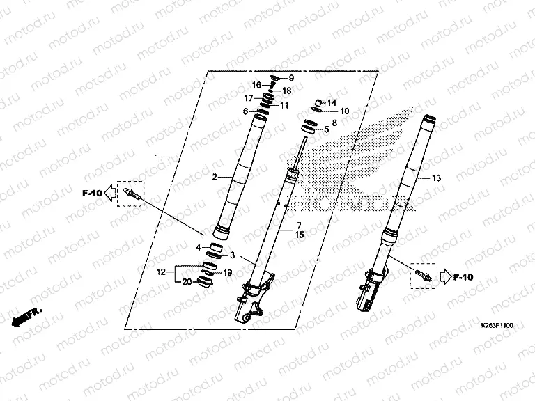 F-11 FRONT FORK