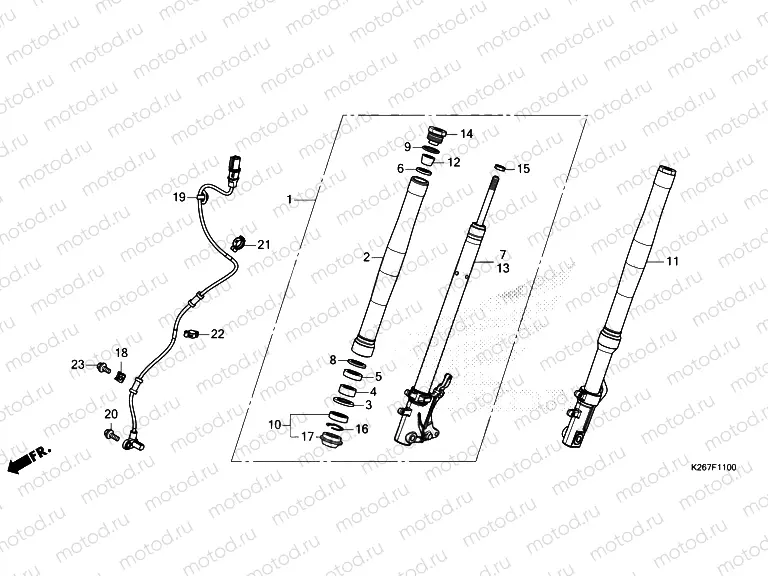 F-11 FRONT FORK