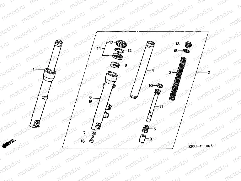F-11 FRONT FORK