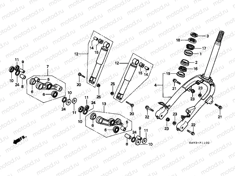 F-11 FRONT FORK