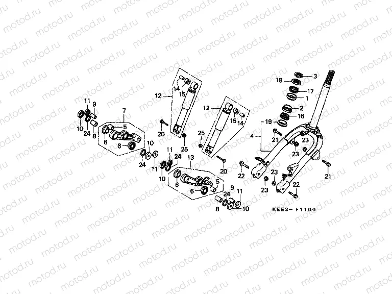 F-11 FRONT FORK