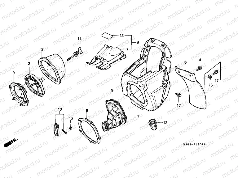 F-12-1 AIR FILTER (2)