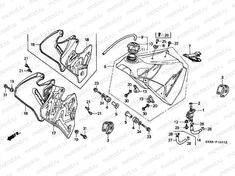 F-12-1 FUEL TANK